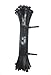 HOTUN 100 Pcs Reusable Releasable Adjustable Nylon Cable Zip Ties(14 Inch,Black)