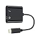 VAMASS 3.5 mm Headphone Jack Adapter, 2 in 1 Headphone Adapter with 12W 2.4A Fast Charge, Hi-fi Audio Earphone Adapter, Support Remote Control & Phone Call, Compatible with iPhone X/8/8Plus/7/7Plus