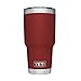 YETI Rambler 30 oz Stainless Steel Vacuum Insulated Tumbler w/MagSlider Lid, Brick Red