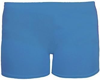 Sapphire Children's Gymnastics Gym Lycra Cotton Dance Girls Stretch Neon Shorts Hot Pants