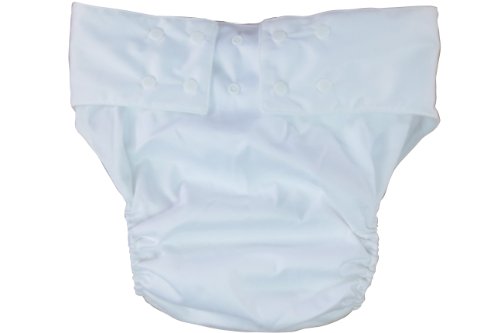 MedCare ADULT DIAPER Reusable, One Size 28"-44" Leakproof PUL with 4 layer microfiber insert