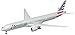 Gemini Jets Air American B777-300ER Airplane Model (1:400 Scale)