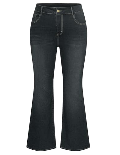 Hanna Nikole Women's High Waist Stretch Bootcut Jeans