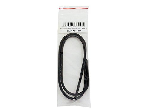 Silicone wire 14AWG (BLACK - 2 Feet)
