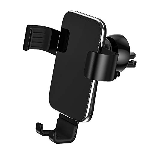 Gravity Car Phone Mount,Sedioso Cell Phone Holder for Car,Hands Free Auto Clamping Air Vent Car Phone Holder Compatible with iPhone Xs MAX/X/XR/ 8/7/ 6 Plus,Samsung S10/ S10E/ S9/ S8,LG,Google