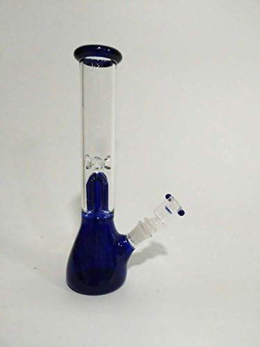 The blue triangle glass hookah