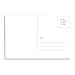 Home Advantage 50 Pack Blank Plain White 4x6 Postcards with Mailing Side