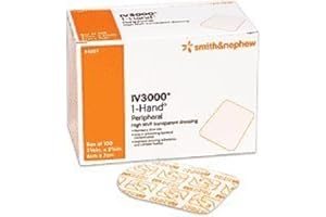 SMITH & NEPHEW Iv 3000, 4" X 5 1/2" Tape Handles Trn Adh Dress,10