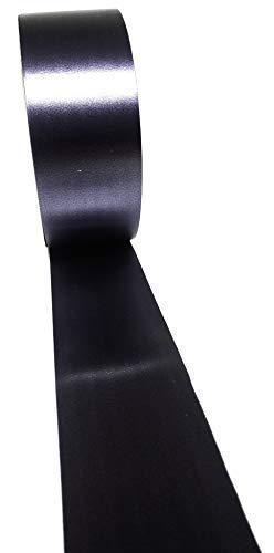INERRA Ribbon - 100 Yards - 50mm (2") Florist Wedding Car and Craft Uses (Black)
