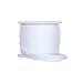 Threadart 100% Pure Silk Ribbon - 2mm White - No. 003-3 Sizes - 50 Colors