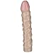 Doc Johnson Vac-U-Lock - Raging Hard-Ons - 8 Inch Dong (8 in. Long and 1.5 in. Wide) - F-Machine and Harness Compatible Dildo - Great For Pegging - Vanilla