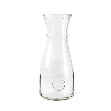 Xxaicw Vase Small Transparent Glass Modern Minimalist Living Room