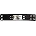 Leather John 3:16 Studded Badge Christian Cuff Wristband