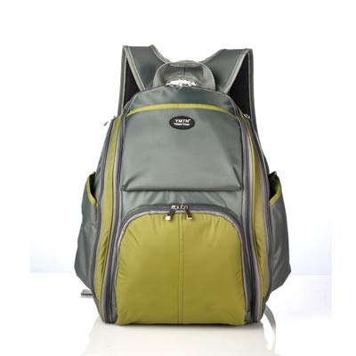 Divinext Gray Backpack Mummy Bag Multifunctional Large Backpack Mother Baby Bottle Baby Light Fashion Parcel Out