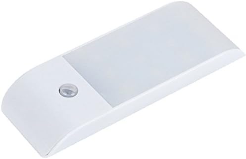 LED Sensor Wireless Night Light Mini Ultra-thin Closet Light Human Body Induction Lamp Wall Light with Bright Cool White LEDs for Bedroom Wall Closet Hallway Stair Babyroom