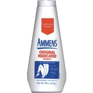 Ammens Medicated Powder, Original Formula, 11 Ounce (Pack of 12)