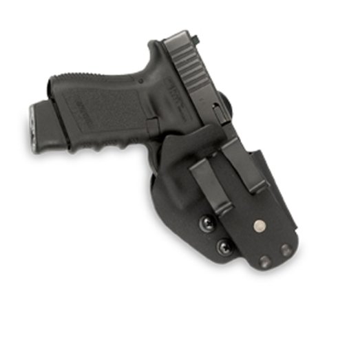 Front Line K4337-BK Hidden Inside Waistband Kydex Holster, Black, Right