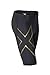 2XU Men's Elite MCS Compression Shorts, Black/Gold, Small