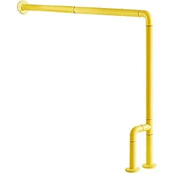 Amazon Com Wall To Floor Grab Rail Curved Grab Bar For Toilet
