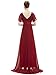 Ever Pretty Women's Short Sleeve V-Neck Long Evening Dress 09890