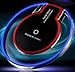 Fantasy Qi Standard Wireless Charger Limitless Charging Pad for Samsung Galaxy S3/S4/S5/S6/Note2/Note3/Note4/iPhone 5/5s/6/6 Plus (Black with Red with Transparent)