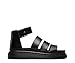 Dr. Martens Women's Clarissa Sandal, black, 6 B UK (8 US)