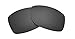Littlebird4 1.5mm Polarized Replacement Lenses for Oakley Jupiter Squared Sunglasses OO9135 - Dark Black