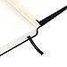 Dotted Notebook, Black Leather Bound Hardcover, Comes with Dotted Grid Paper, Business Premium Label Stickers, and Elastic Closure, 5 x 8.25 in. - SuperiorMaker®