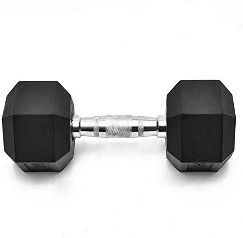 HUINI-Dumbbells-Set-Rubber-Hex-Dumbbells-Heavy-Choose-Weight-Barbell-Set-with-Metal-Weight-Dumbbells-for-Home-Gym-Fitness