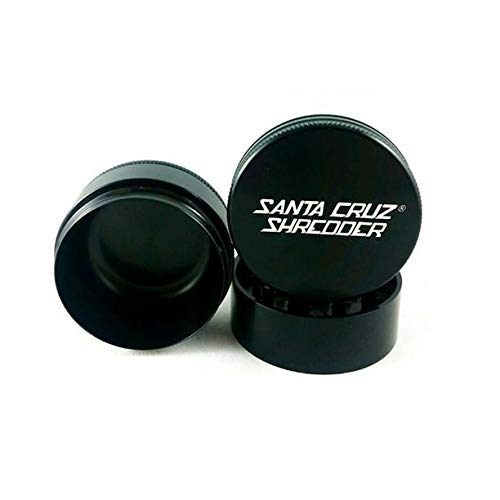 SANTA CRUZ SHREDDER - LARGE 3 PIECE GRINDER BLACK 2.75"