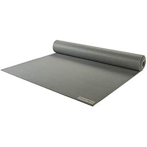 JADE YOGA Harmony 68″ Inch Yoga Mat – Grey