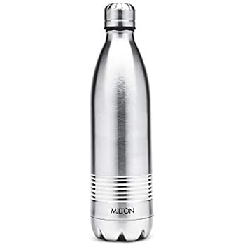 Milton Thermosteel Duo Deluxe Stainless Steel Water Bottle (Steel, 500ML)