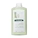 Klorane Smoothing Shampoo with Papyrus Milk, Anti-Frizz & Humidity Control for Sleek Hair, Silicone, SLS, Sodium Chloride Free, 13.5 oz.