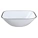 Corelle Simple Sketch 16-Piece Dinnerware Square White Value Bundle