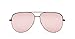 Quay X Desi Perkins High Key Sunglasses (Gunmetal, Rose)