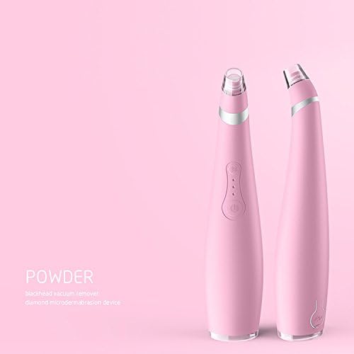 Comedo Suction Blackhead Acne Remover Comedone Extractor Set USB Waterproof Rechargeable Microdermabrasion Skin Care Device for Facial Pores Cleaning