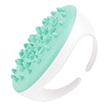 Boseen Cellulite Massager & Remover Brush Mitt - Best Natural Solution for Eliminating Cellulite on Arms, Legs, Thighs & Body - Ergonomic Design for Gentle & Effortless Massaging & Exfoliating (Green)