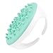 Boseen Cellulite Massager & Remover Brush Mitt - Best Natural Solution for Eliminating Cellulite on Arms, Legs, Thighs & Body - Ergonomic Design for Gentle & Effortless Massaging & Exfoliating (Green)