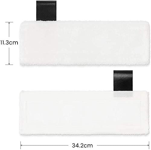 Sunnila 10 Microfibre Cloth Cover Pads Set Washable 5 Floor Nozzles + 5 Hand Nozzles for Kärcher EasyFix SC1, SC2, SC3, SC4 - Image 5