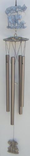 25 Inch Elephants - Wind Chime (Item # 1189)