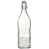 Bormioli Rocco Moresca Bottle, 33.75 oz, Clear