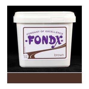 Fondx Fondant 2lb - Brown