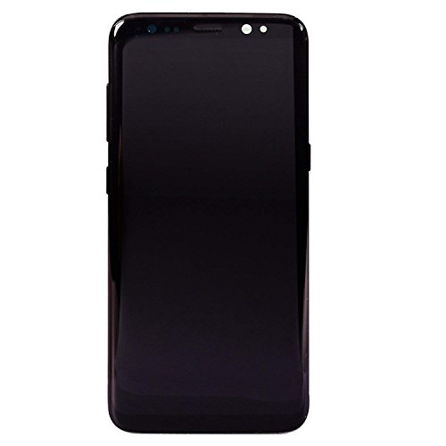[S8 Plus Midnight Black with Frame] LCD Display Touch Screen Digitizer Replacement + Tools for Samsung Galaxy S8+ Plus 6.2â€ G955U G955F G955A G955P G955V G955T G955R4