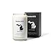 Homesick HSCA1-MI-WH01 Scented Candle, 13.75 oz, White