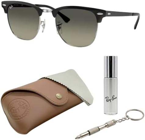Amazon.com: Ray-Ban RB3716 Clubmaster - Gafas de sol de metal +