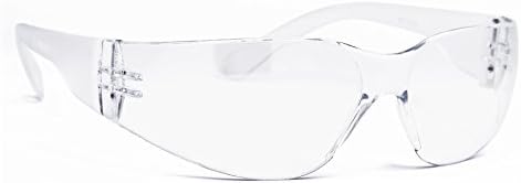 Infield Safety Glasses Clear 23 g Nestor, Comfortable to Wear, Extremely Durable, UV protection, scratch resistant coating
