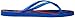 Havaianas Women's Slim Tribal Flip Flop, Blue Star, 37 BR/7-8 M US