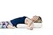 Lotuscrafts Yoga Bolster for Yin Yoga Rectangular – Kapok Filling – Washable Cover Organic Cotton – Yoga Bolster Cushion for Restorative Yoga – Pilates Cushion – Yoga Pillow (Small: 28″ x 8″ x 6″)thumb 3