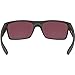 Oakley Men's OO9189 Twoface Square Sunglasses, Matte Black/Sapphire Iridium Polarized, 60 mm