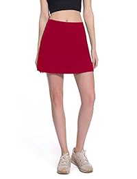 TaiBid - Falda deportiva para mujer con bolsillo, talla S - XL